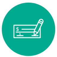 Check cashing icon